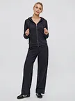 soft interlock hooded jacket
